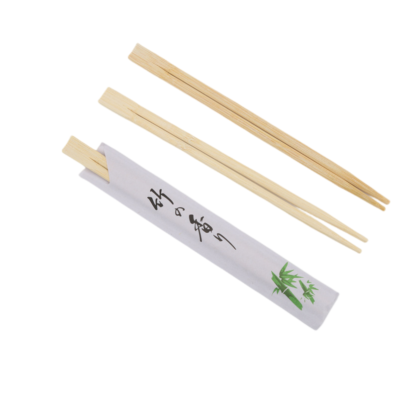 Disposable Bamboo Twin Chopstick With Knot