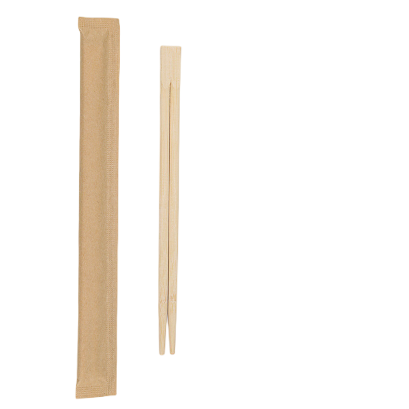 Disposable Bamboo Twin Chopstick With Knot